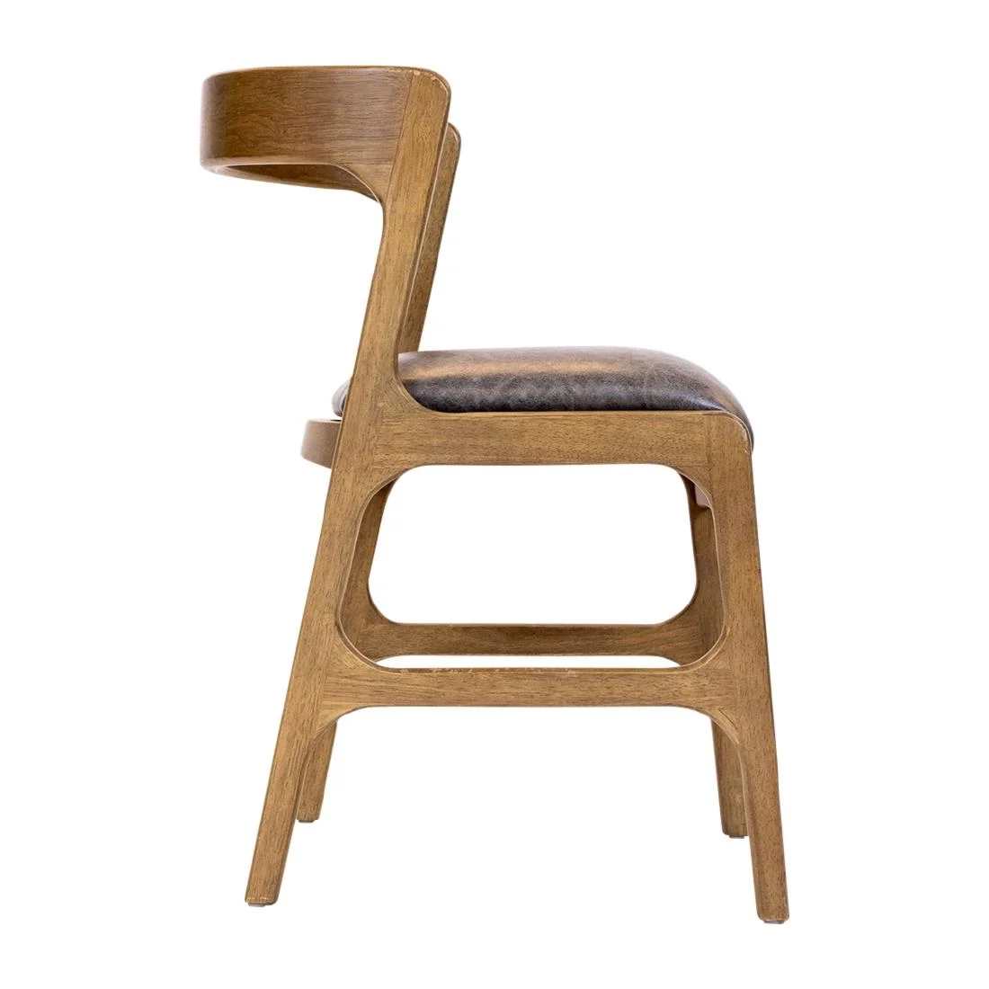 Copenhagen Dining Chairs in Weathered Oak & Bison Smoke (6 Pack) - Image 2