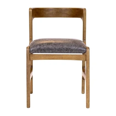 Copenhagen Dining Chairs in Weathered Oak & Bison Smoke (6 Pack) - Image 2