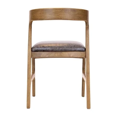 Copenhagen Dining Chairs in Weathered Oak & Bison Smoke (6 Pack) - Image 3