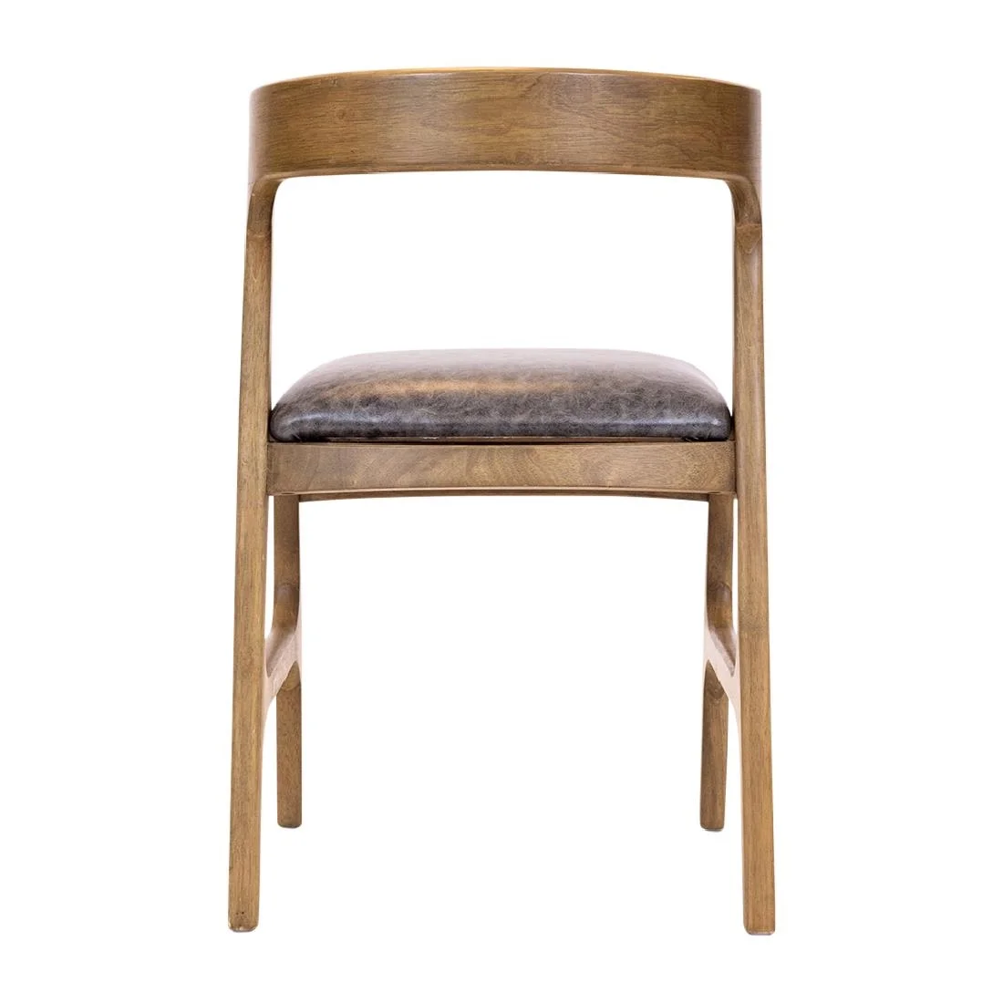 Copenhagen Dining Chairs in Weathered Oak & Bison Smoke (6 Pack) - Image 4