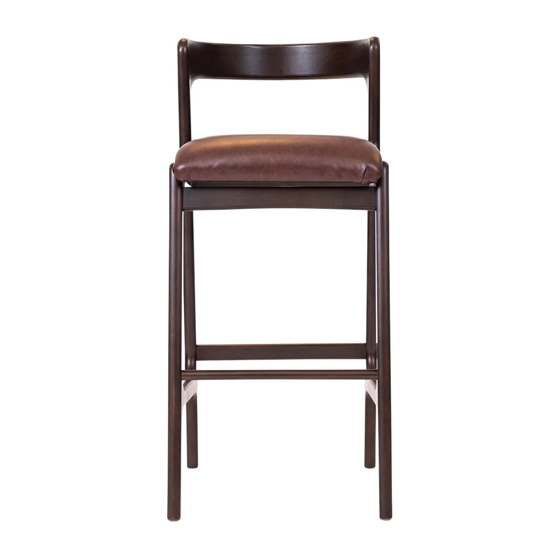 Copenhagen Bar Chair in Dark Walnut & Bison Espresso (6 Pack) - Image 3