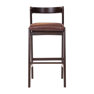 Copenhagen Bar Chair in Dark Walnut & Bison Espresso (6 Pack) - Image 2