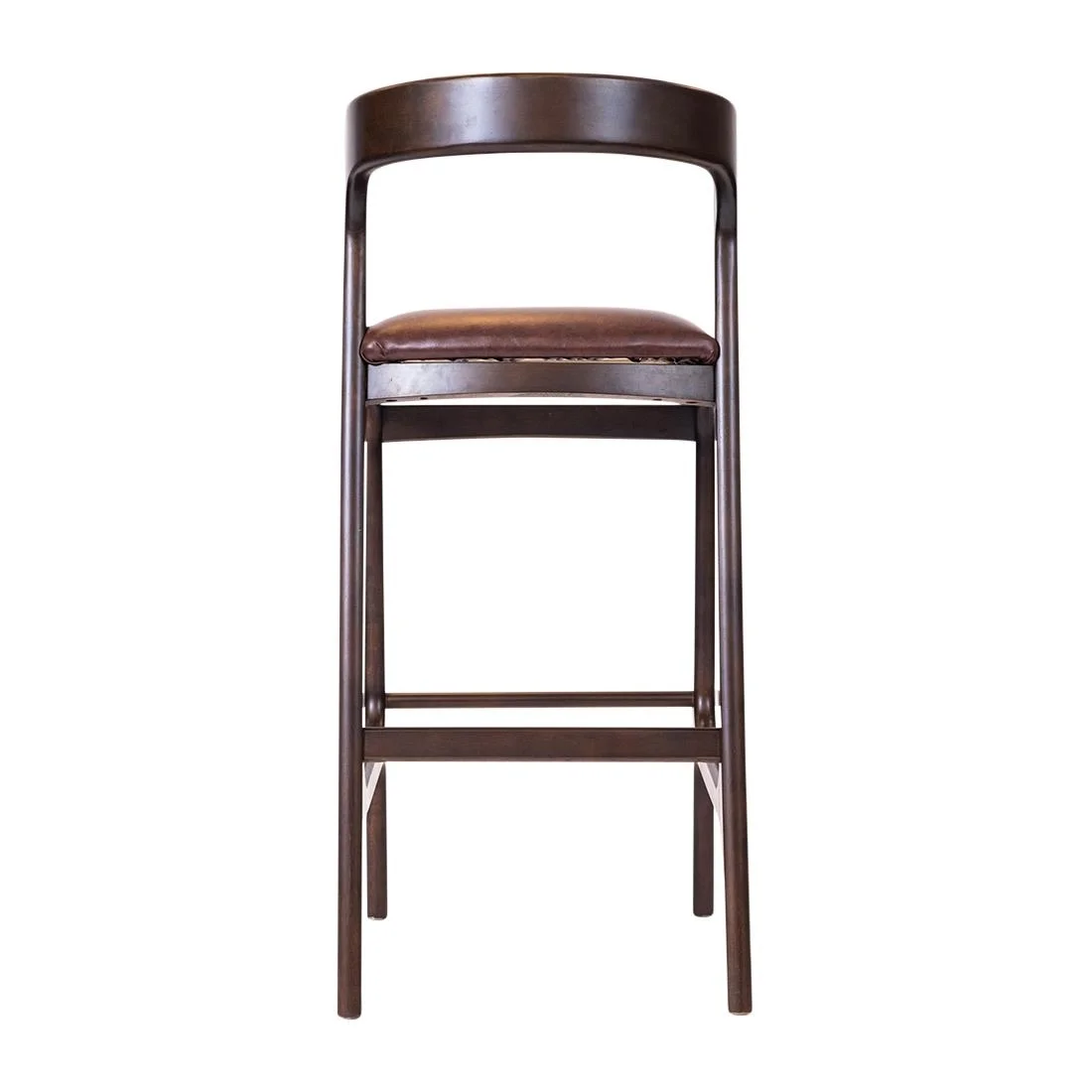 Copenhagen Bar Chair in Dark Walnut & Bison Espresso (6 Pack) - Image 4
