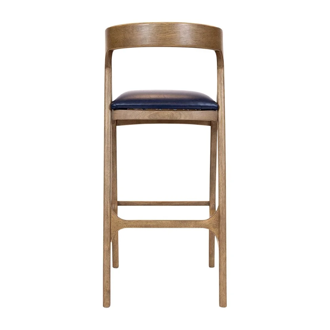Copenhagen Bar Chair in Weathered Oak & Bison Midnight (6 Pack) - Image 4
