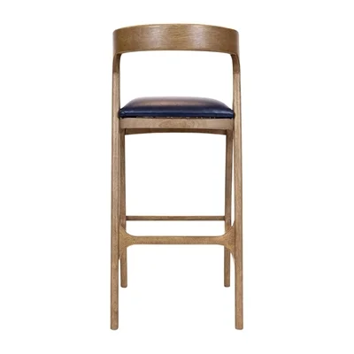 Copenhagen Bar Chair in Weathered Oak & Bison Midnight (6 Pack) - Image 3