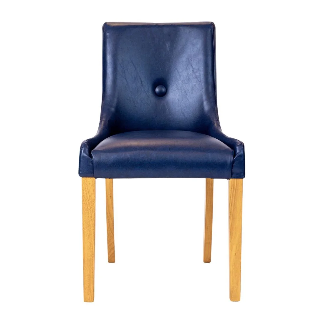 Bath Dining Chair in Soft Oak & Bison Midnight (6 Pack) - Image 4