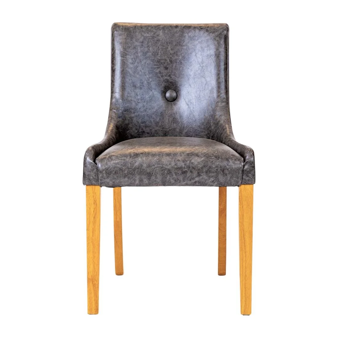 Bath Dining Chair in Soft Oak & Bison Smoke (6 Pack) - Image 3