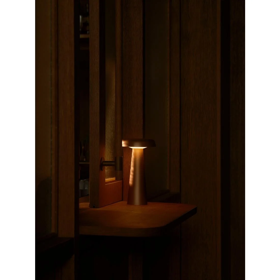 Nordlux Arcello Portable Table Lamp Burnished Brass - Image 6