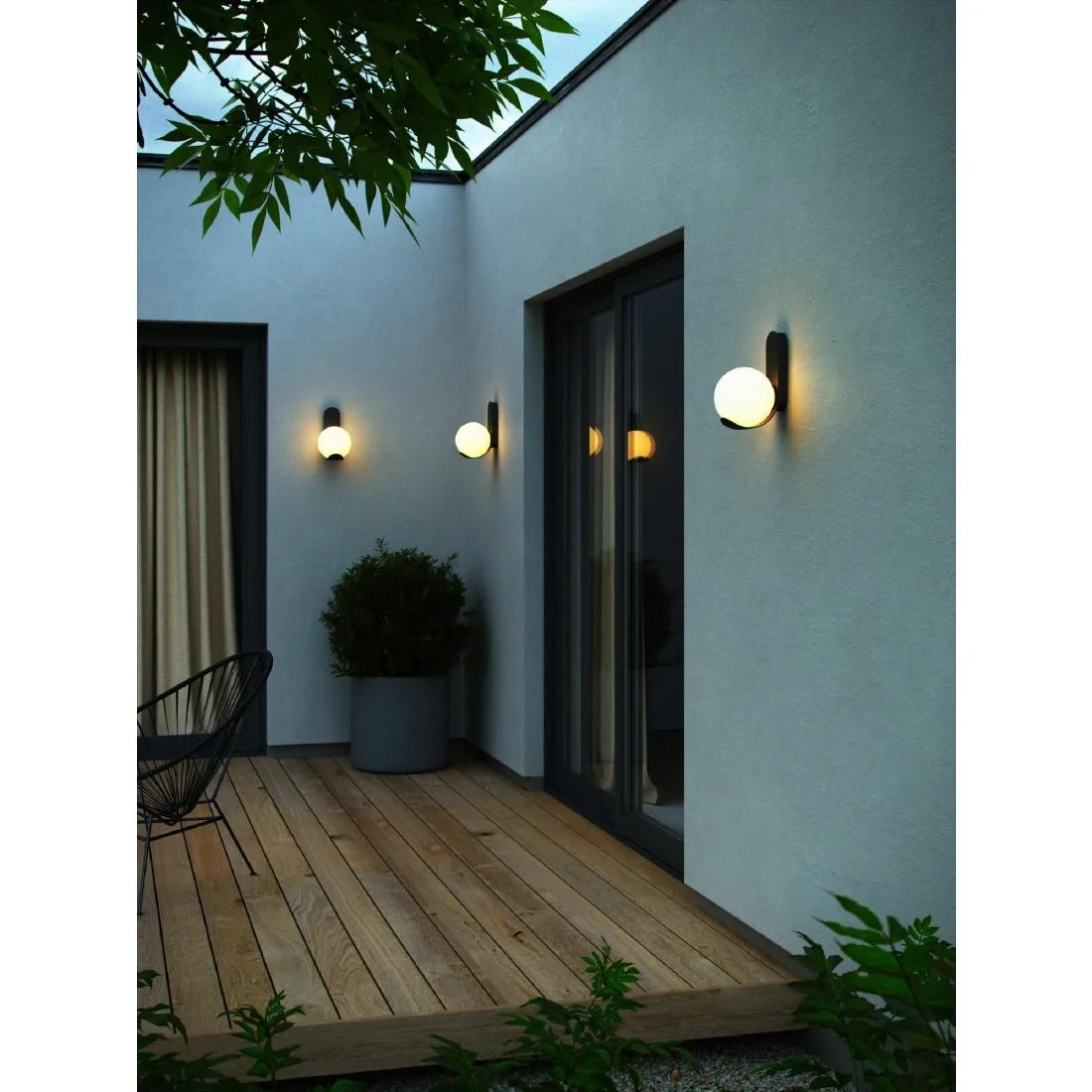 Nordlux Dalius Wall Light Black - Image 2