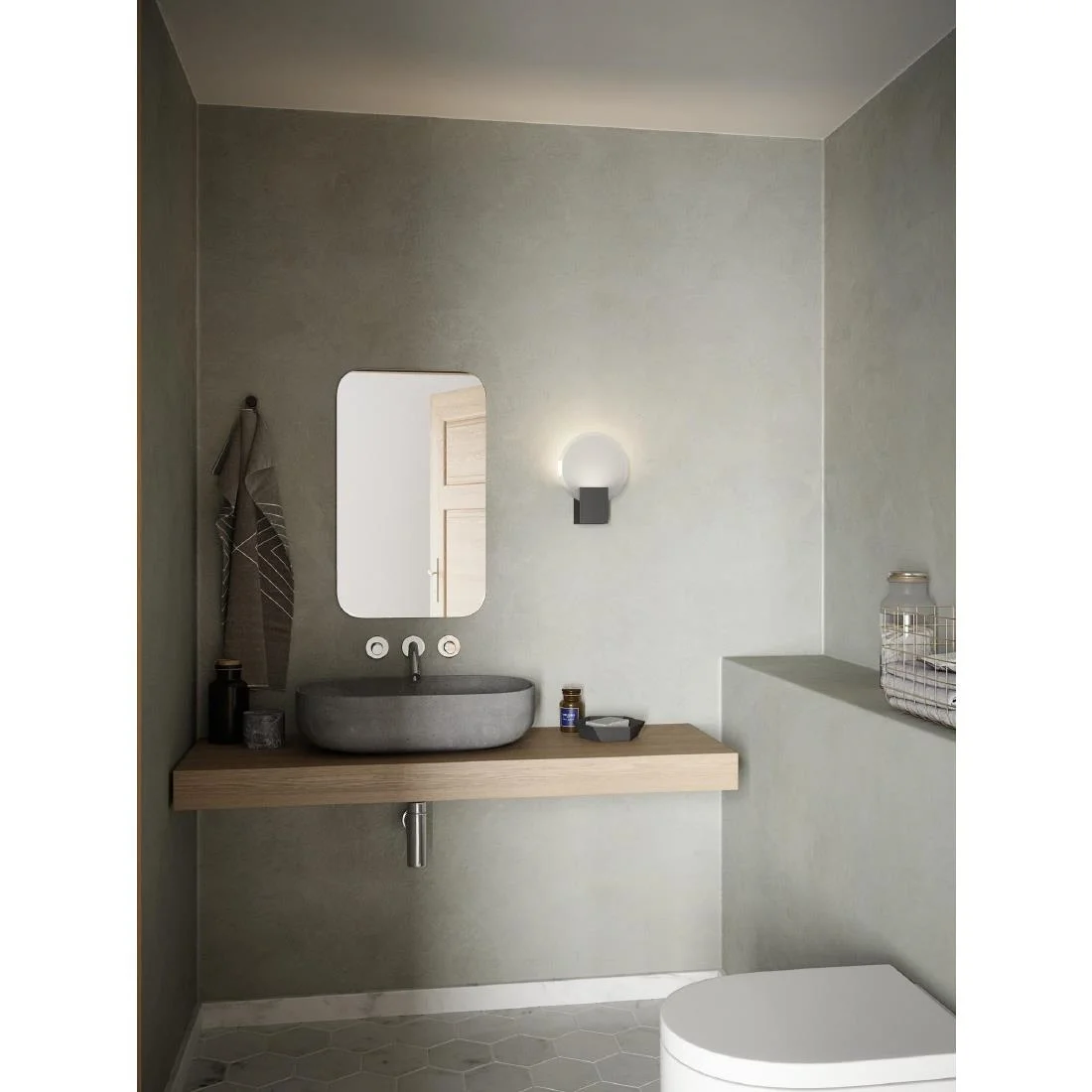 Nordlux Hester Wall Light Black - Image 2