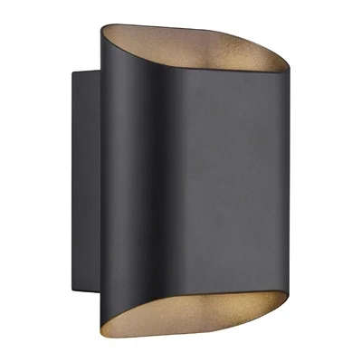 Nordlux Nico 22 Round Maxi Wall Light Black - Image 4