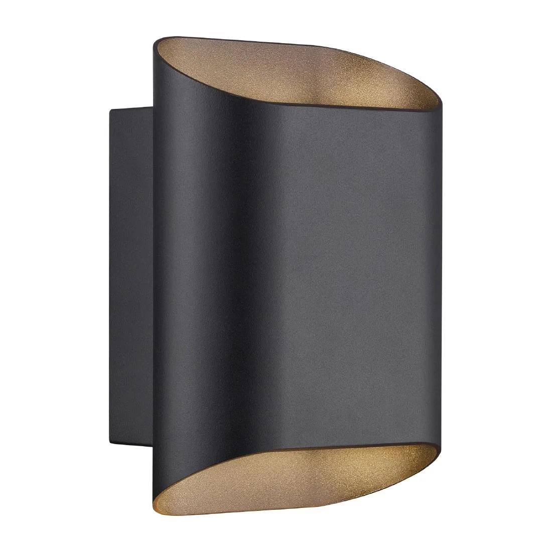 Nordlux Nico 22 Round Maxi Wall Light Black - Image 5