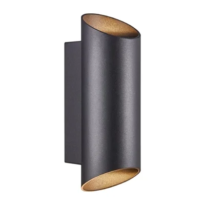 Nordlux Nico Round 22 Wall Light Black - Image 8