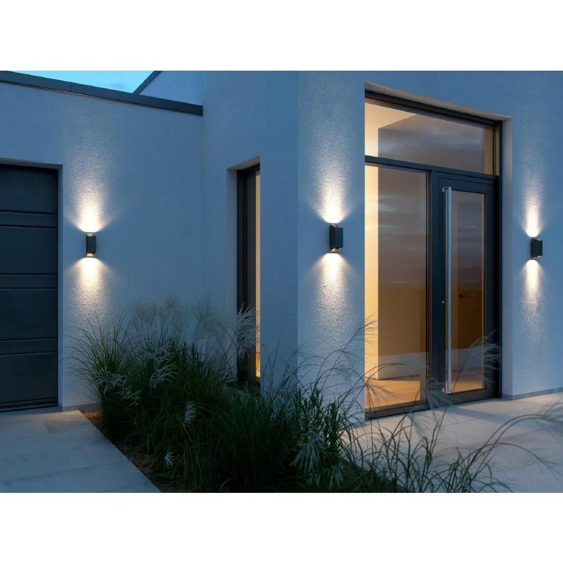 Nordlux Nico Square 22 Wall Light Black - Image 5