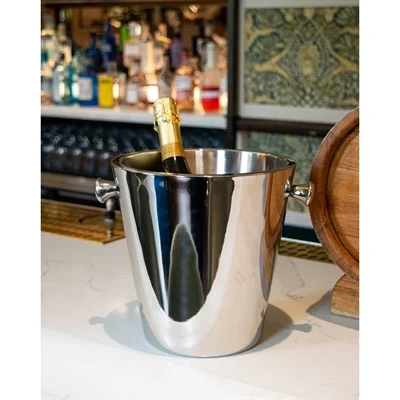 Elia Stainless Still Double Wall Wine Cooler 230mm - Image 3