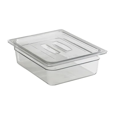 Cambro BPA Free Gastronorm Food Tray Cover with Handle GN 1/2 - Image 1