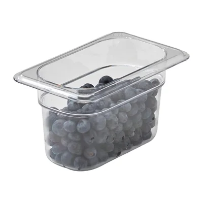 Cambro BPA Free Gastronorm Food Tray GN 1/9 100mm - Image 2