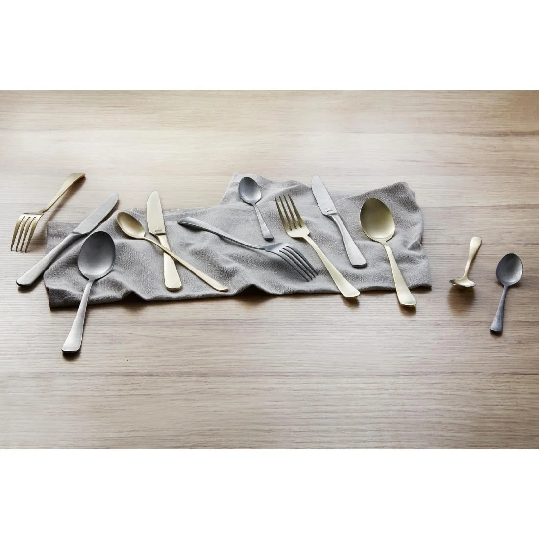 Amefa Austin Dessert Forks Stonewash (12 Pack) - Image 2
