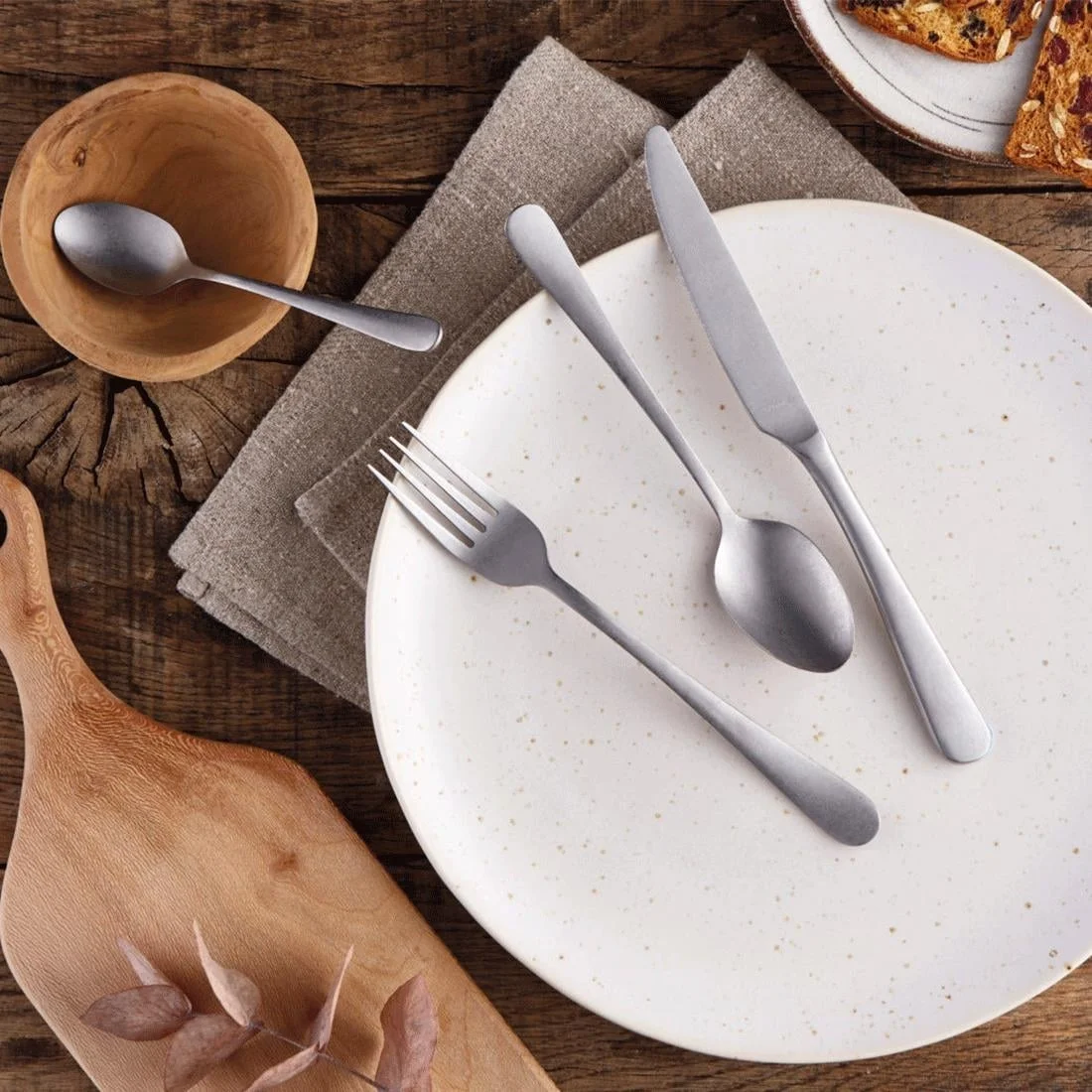 Amefa Austin Dessert Forks Stonewash (12 Pack) - Image 3