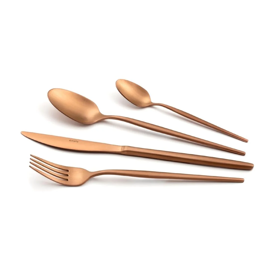 Amefa Soprano Copper Dessert Knives (12 Pack) - Image 3