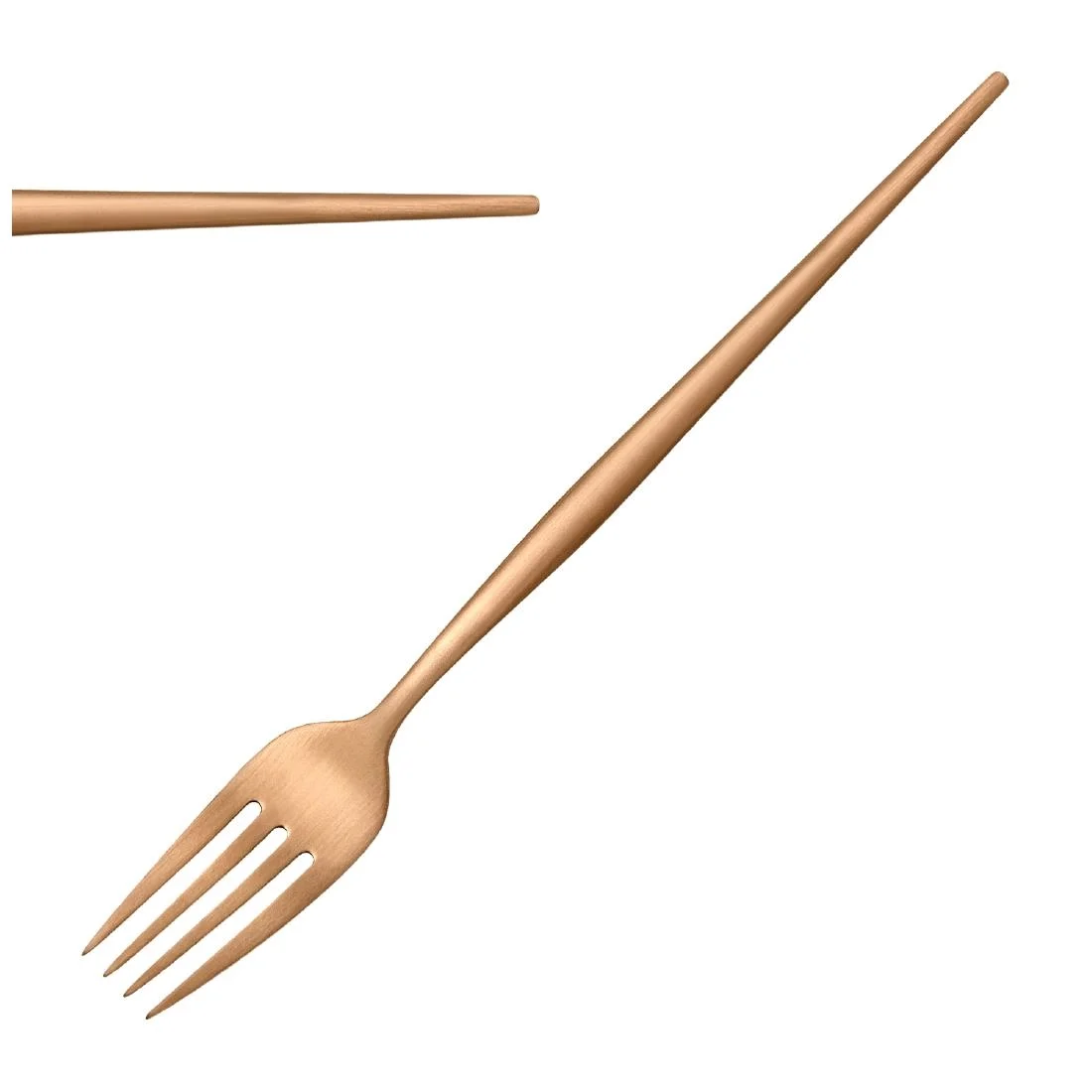 Amefa Soprano Copper Table Forks (12 Pack)