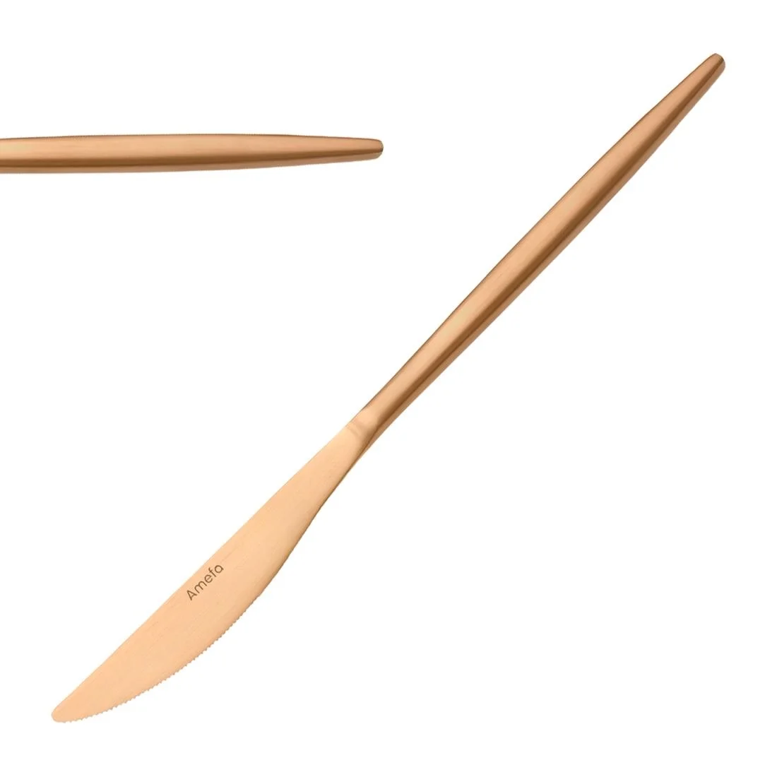 Amefa Soprano Copper Dessert Knives (12 Pack)