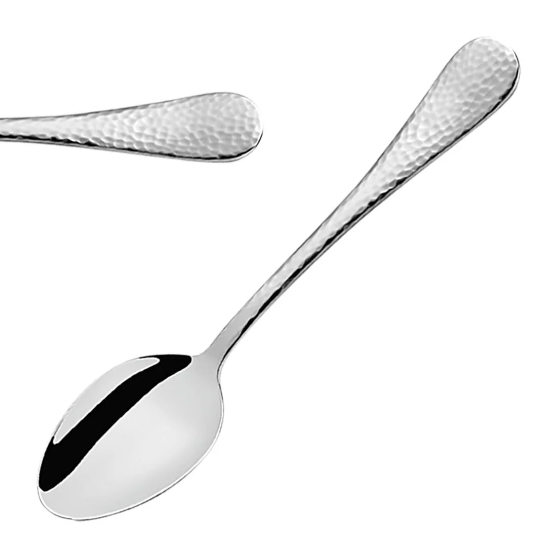Amefa Sierra Hammered Medium Teaspoons (Pack 12)