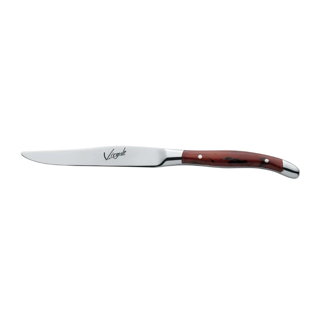 Amefa Virgule Steak Knives Brown (12 Pack) - Image 3