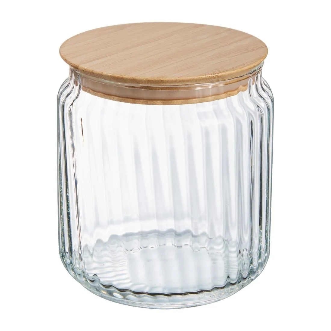 Luminarc Nova Jars with Bamboo Lids 750ml (6 Pack) - Image 2