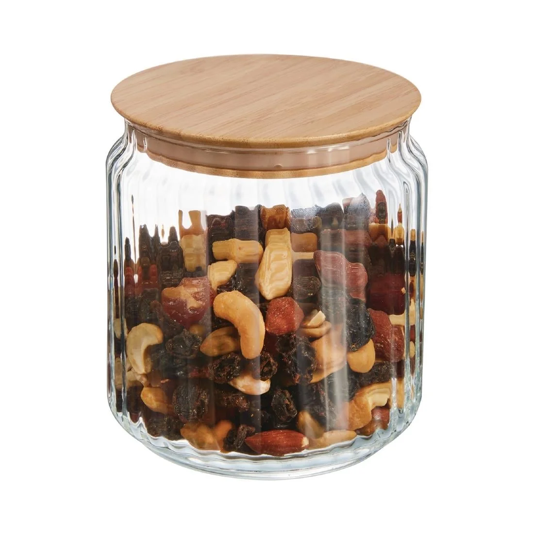 Luminarc Nova Jars with Bamboo Lids 750ml (6 Pack) - Image 3