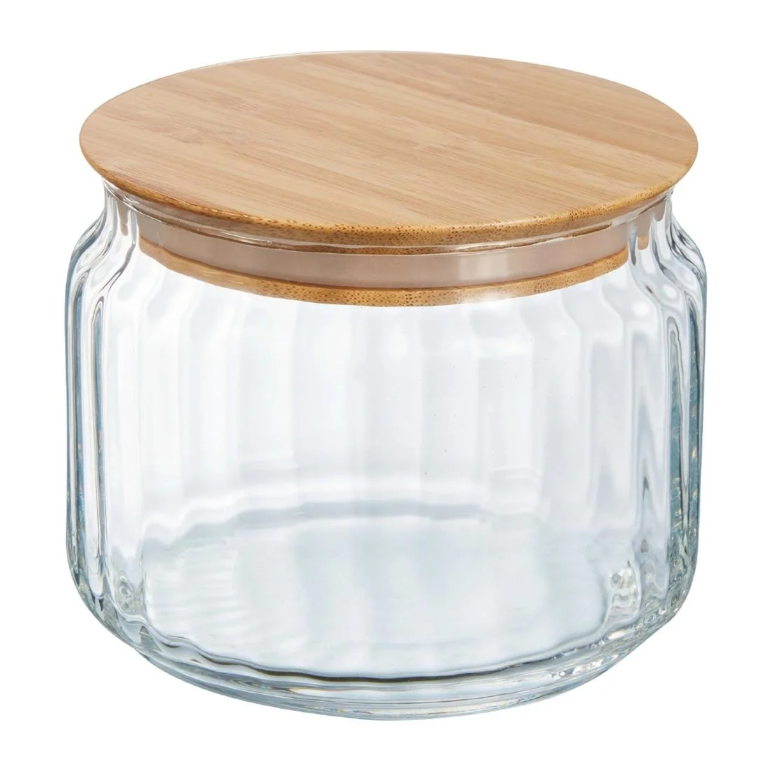 Luminarc Nova Jars with Bamboo Lids 500ml (6 Pack) - Image 2
