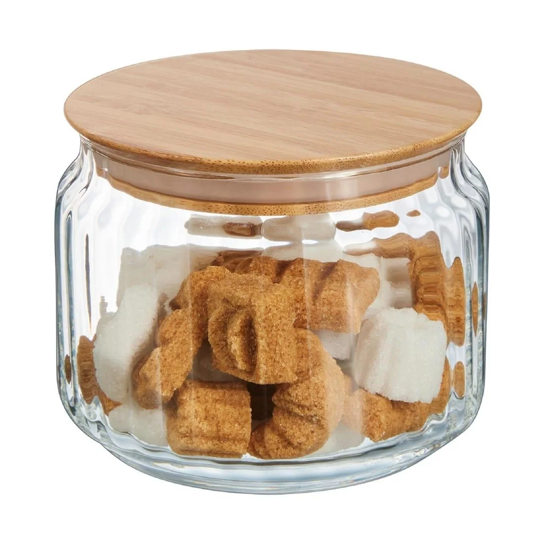 Luminarc Nova Jars with Bamboo Lids 500ml (6 Pack) - Image 3