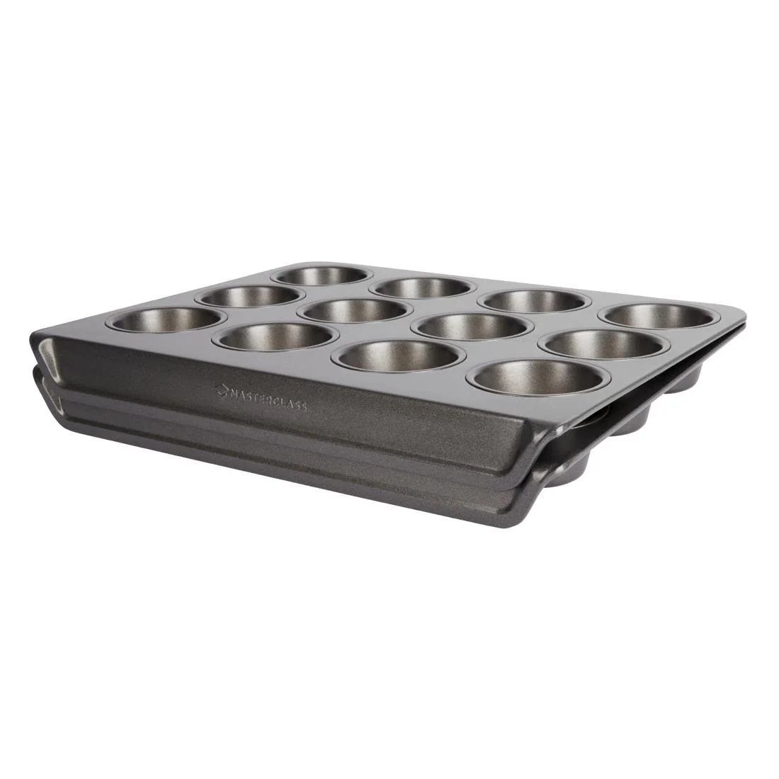 MasterClass Smart Stack Non-Stick 12 Hole Muffin Tin - Image 2