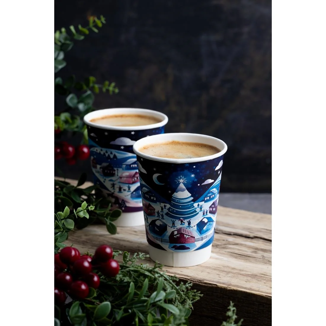 Vegware Double Wall 2026 Festive Cups 340ml (500 Pack) - Image 2