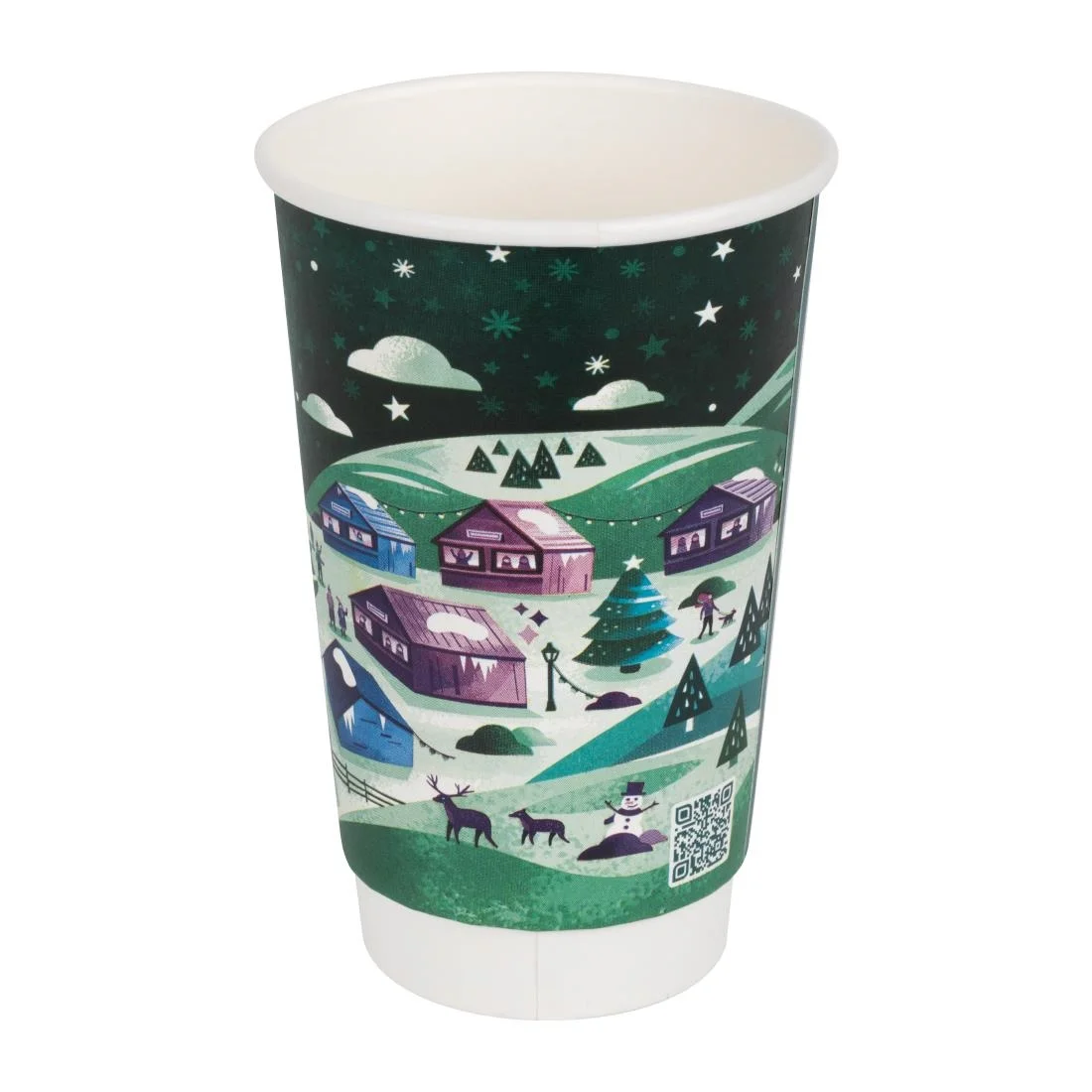 Vegware Double Wall 2026 Festive Cups 455ml (400 Pack) - Image 3
