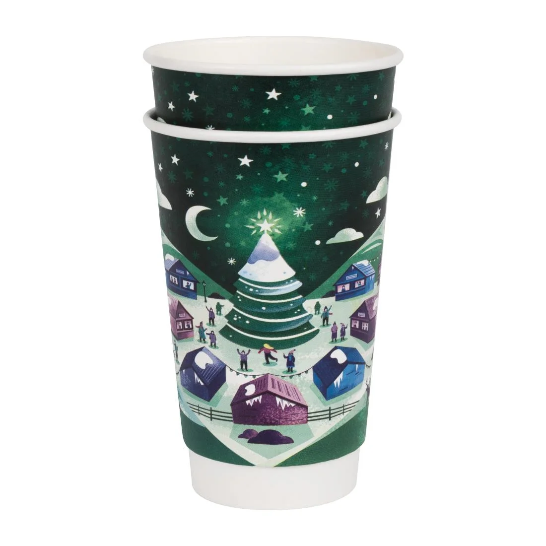 Vegware Double Wall 2026 Festive Cups 455ml (400 Pack) - Image 8