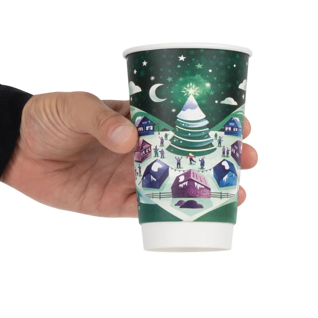 Vegware Double Wall 2026 Festive Cups 455ml (400 Pack) - Image 9