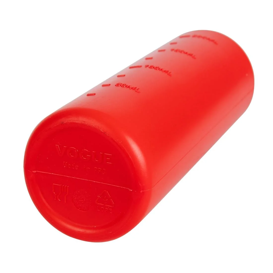 Vogue Red Squeeze Sauce Bottle 8oz - Image 5