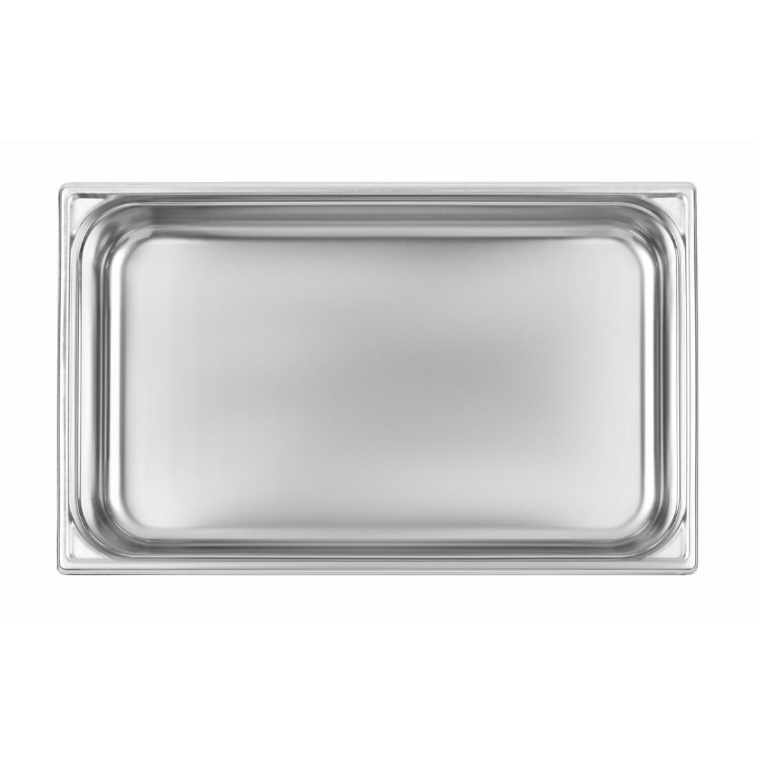 Bourgeat Stainless Steel 1/1 Gastronorm Pan 100mm