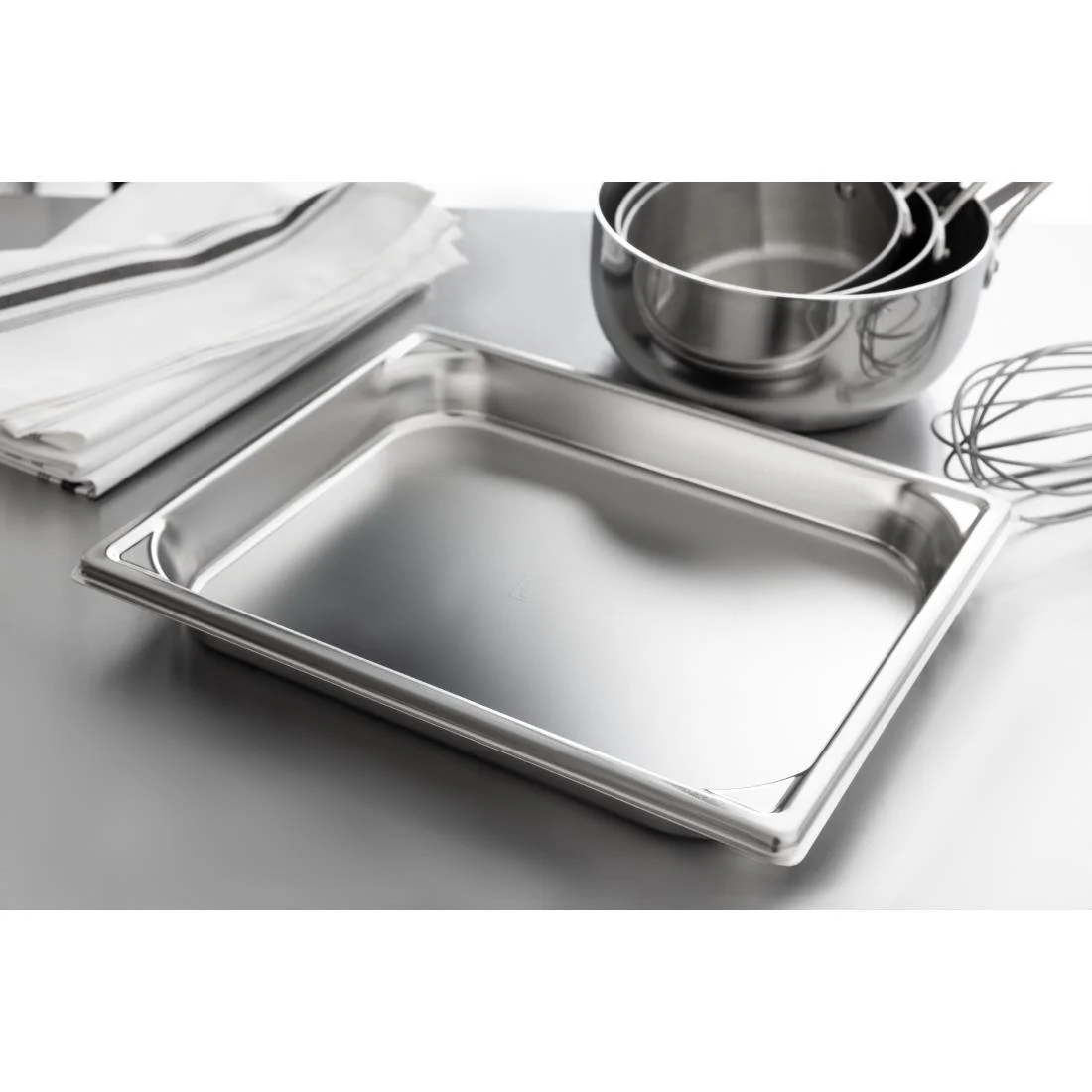 Bourgeat Stainless Steel 1/1 Gastronorm Pan 40mm - Image 11