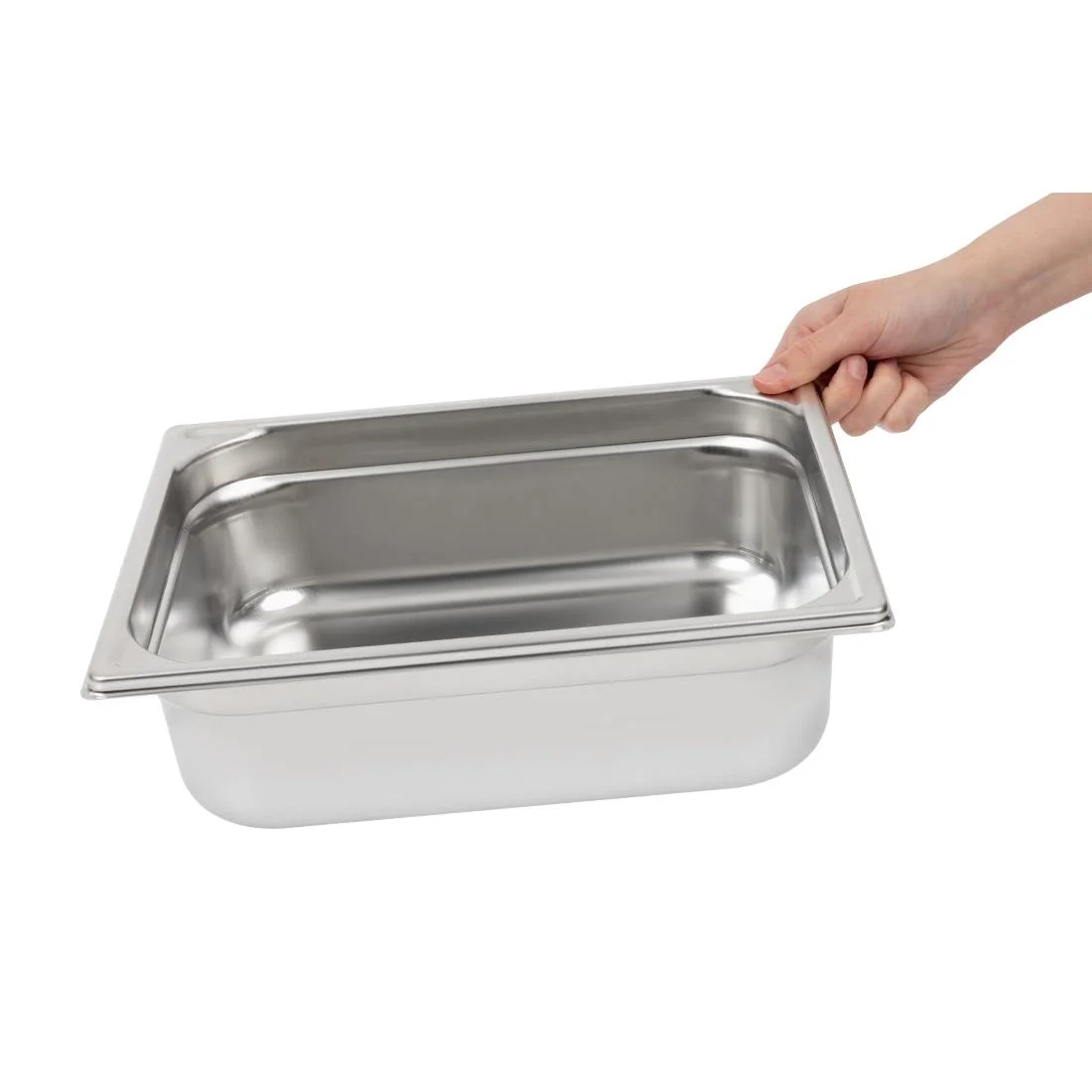 Bourgeat Stainless Steel 1/2 Gastronorm Pan 100mm - Image 9