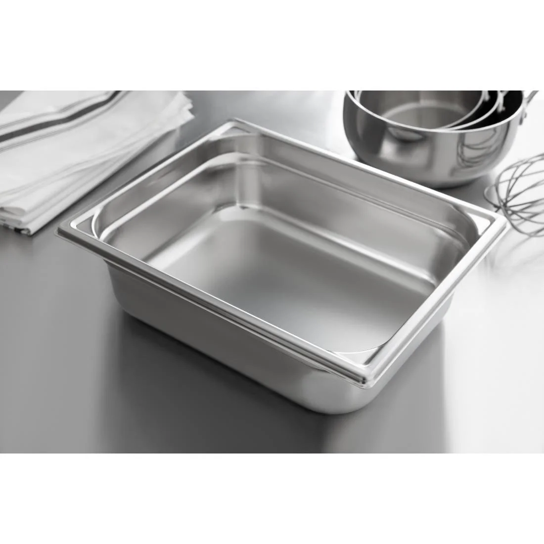 Bourgeat Stainless Steel 1/2 Gastronorm Pan 100mm - Image 10
