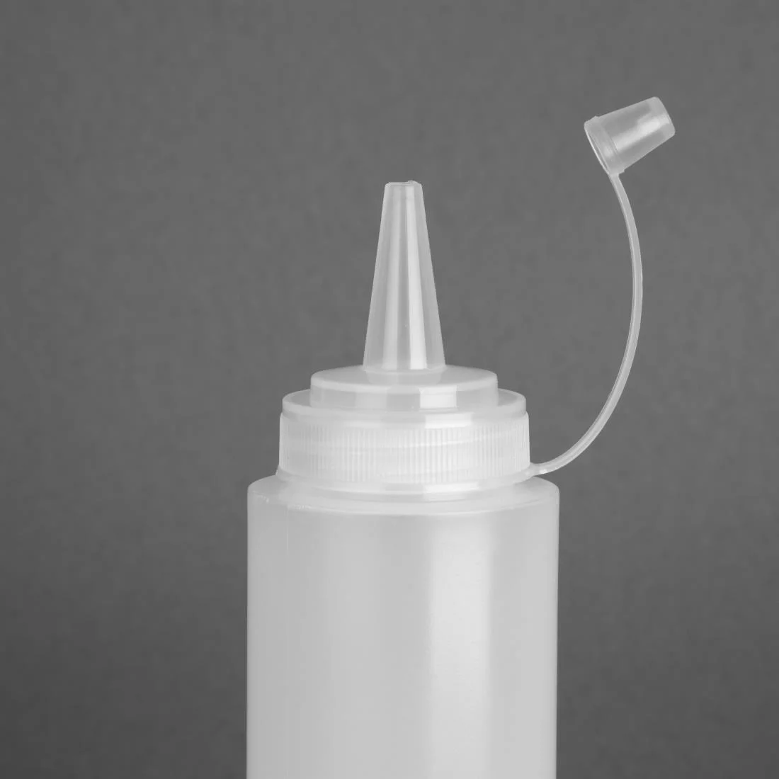 Vogue Clear Squeeze Sauce Bottle 8oz - Image 3