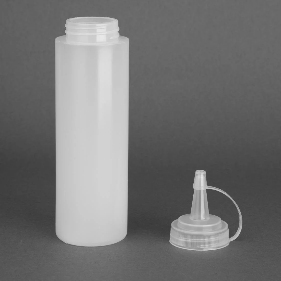 Vogue Clear Squeeze Sauce Bottle 8oz - Image 4