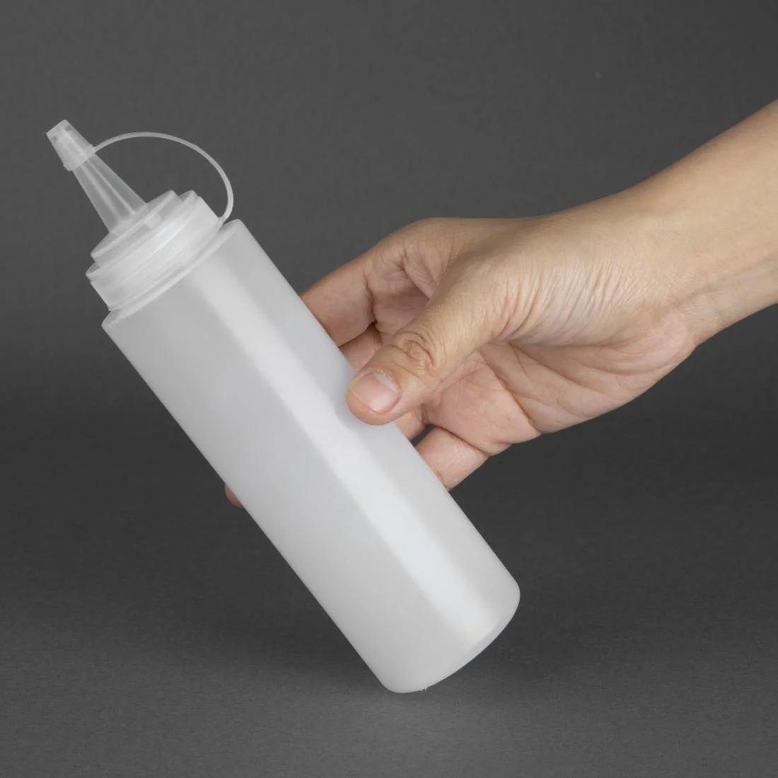 Vogue Clear Squeeze Sauce Bottle 8oz - Image 5