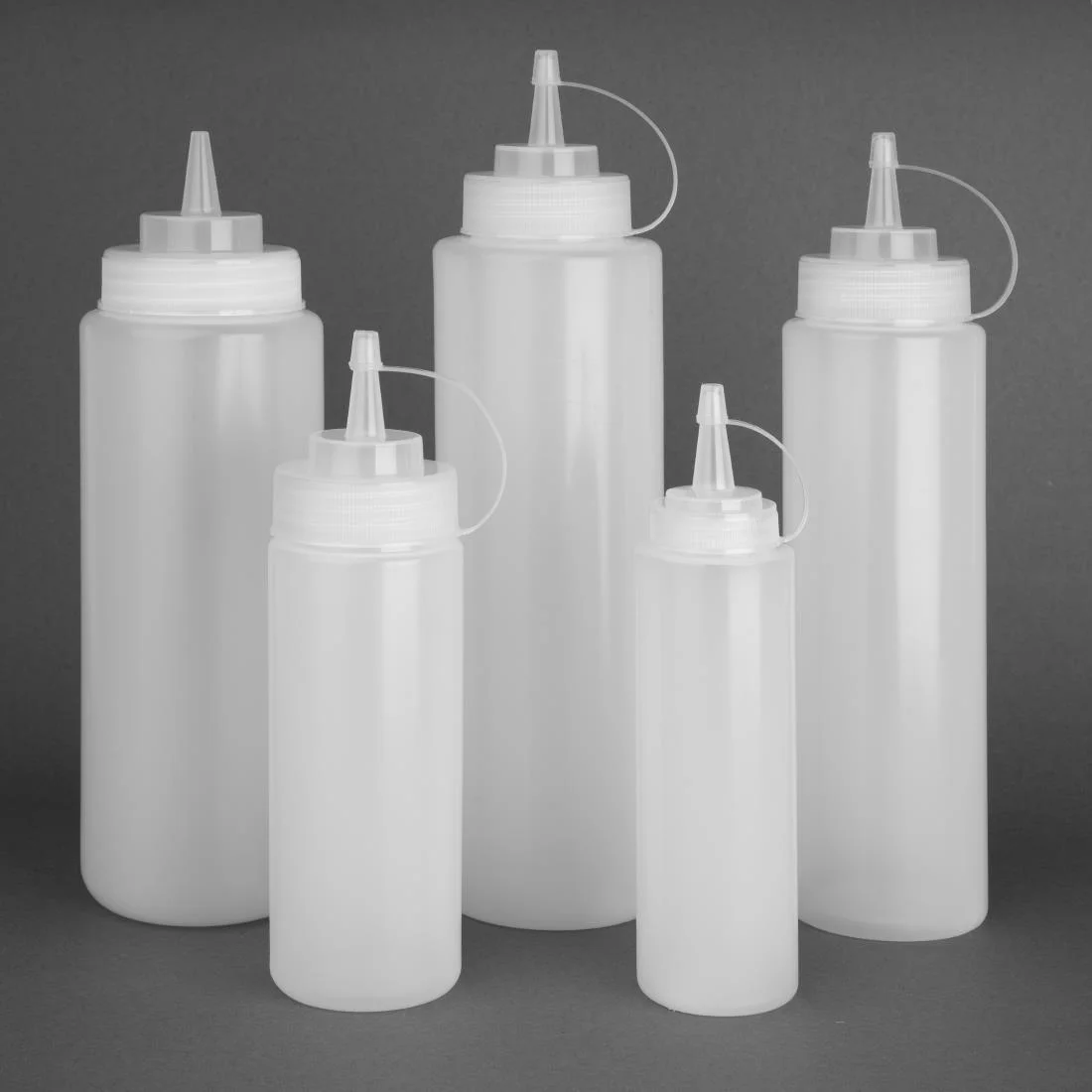 Vogue Clear Squeeze Sauce Bottle 8oz - Image 6