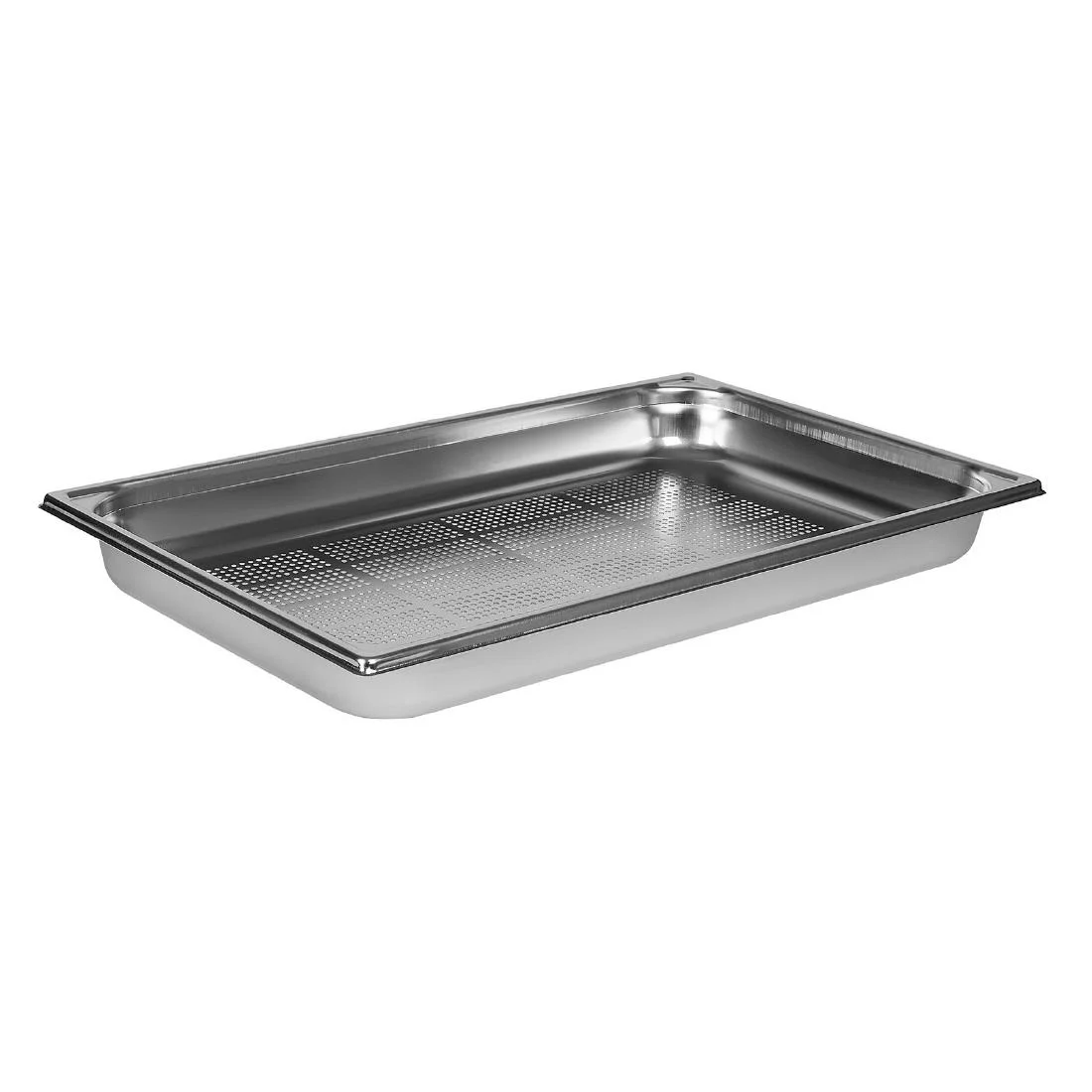 Bourgeat Stainless Steel Perforated 1/1 Gastronorm Pan 55mm
