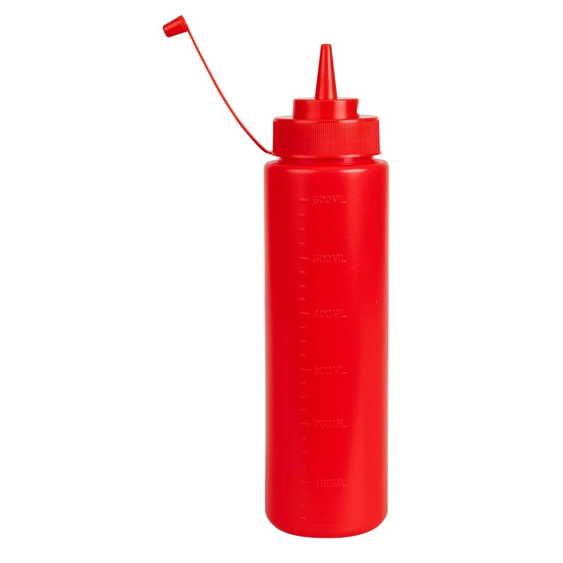 Vogue Red Squeeze Sauce Bottle 24oz - Image 2