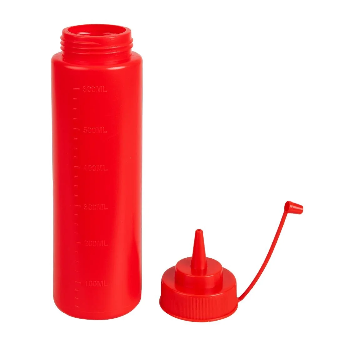 Vogue Red Squeeze Sauce Bottle 24oz - Image 3