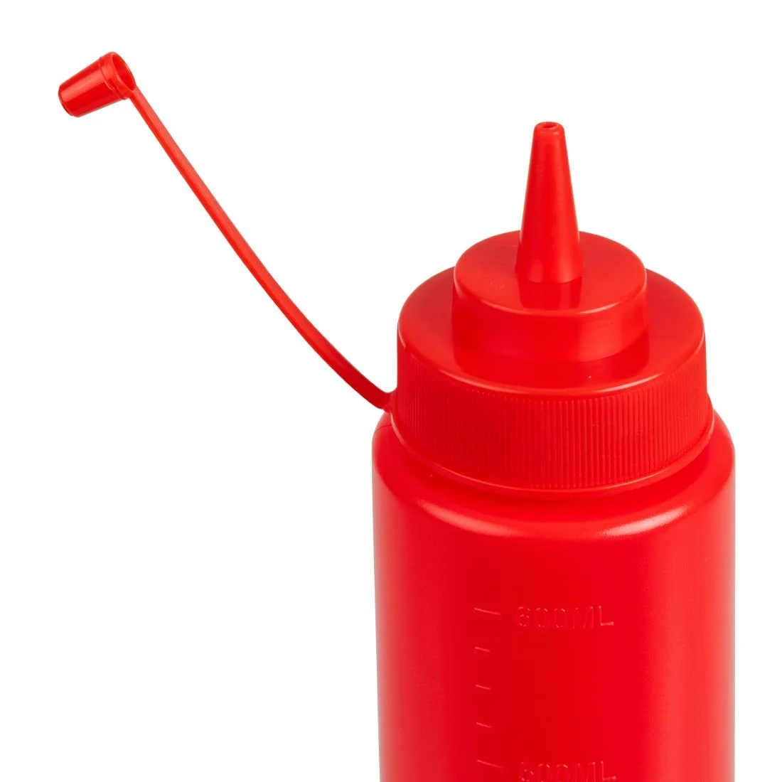 Vogue Red Squeeze Sauce Bottle 24oz - Image 4